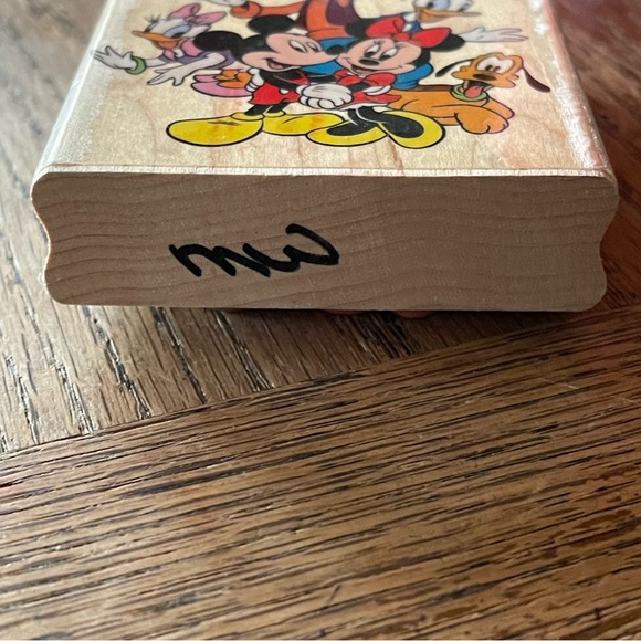 RUBBERSTAMPEDE DISNEY MICKEY & THE GANG RUBBER STAMPS RETIRED 378-F PRE OWNED. - Picture 6 of 8